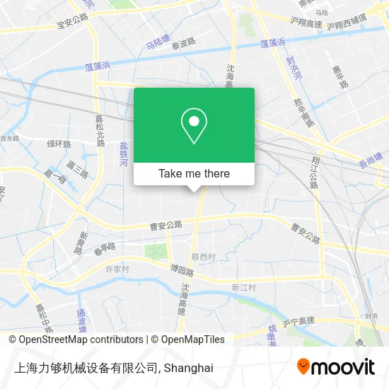 上海力够机械设备有限公司 map