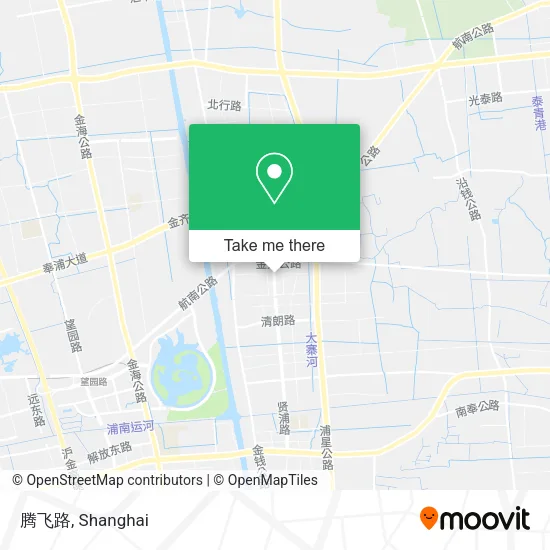腾飞路 map