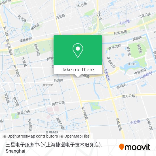 三星电子服务中心(上海捷灏电子技术服务店) map