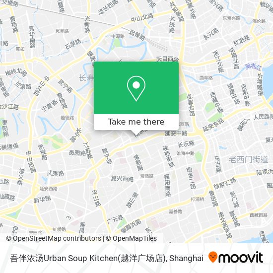 吾伴浓汤Urban Soup Kitchen(越洋广场店) map