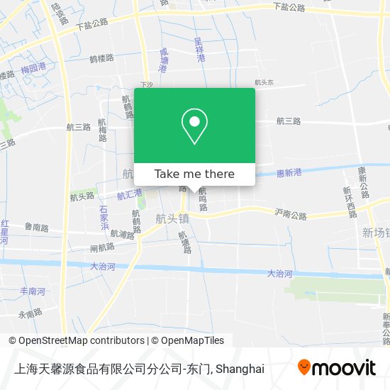 上海天馨源食品有限公司分公司-东门 map