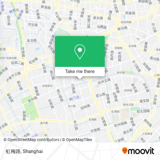 虹梅路 map