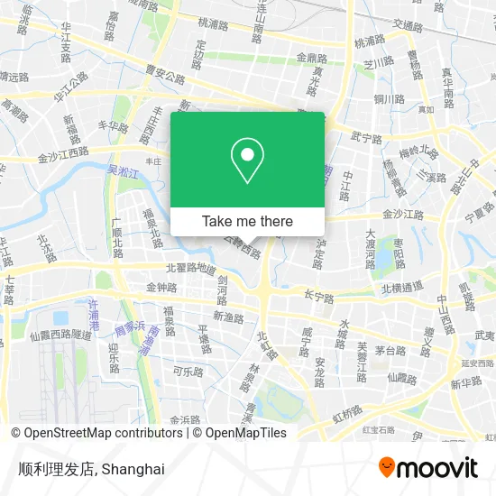 顺利理发店 map