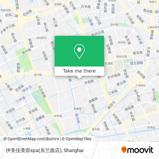 伊美佳美容spa(东兰路店) map