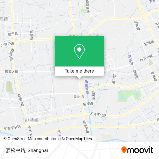 嘉松中路 map
