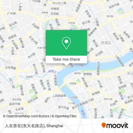 人在茶在(东大名路店) map