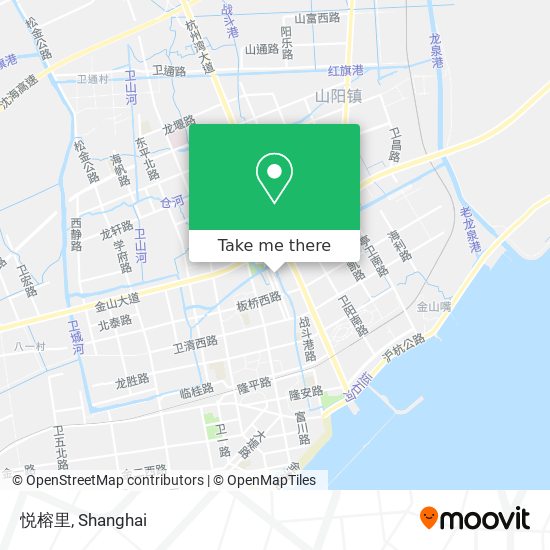 悦榕里 map