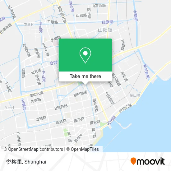 悦榕里 map