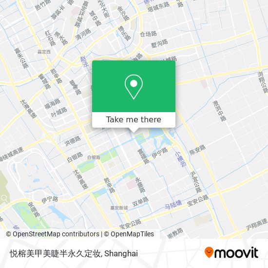 悦榕美甲美睫半永久定妆 map