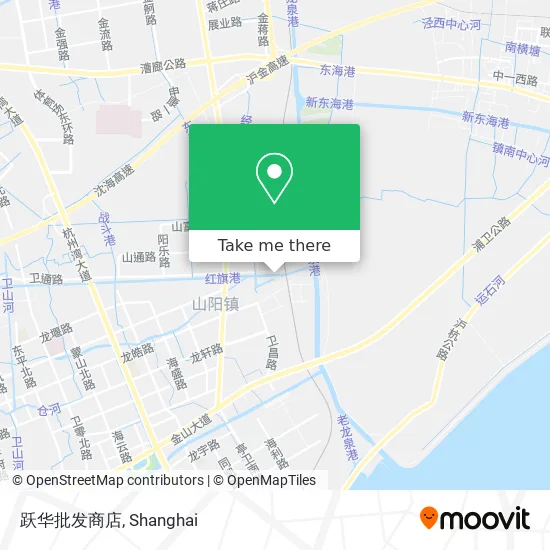 跃华批发商店 map