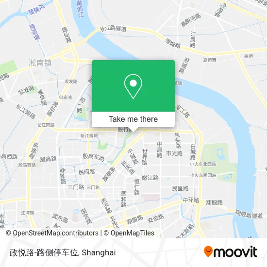 政悦路-路侧停车位 map