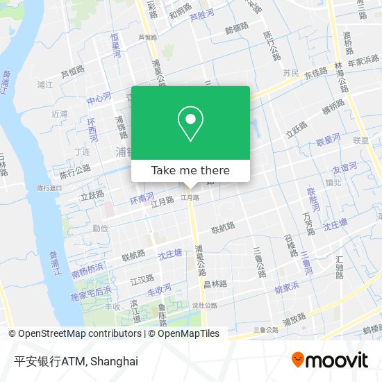 平安银行ATM map