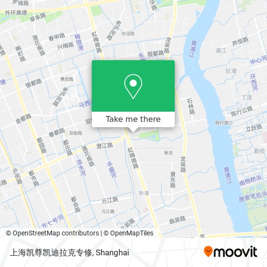 上海凯尊凯迪拉克专修 map