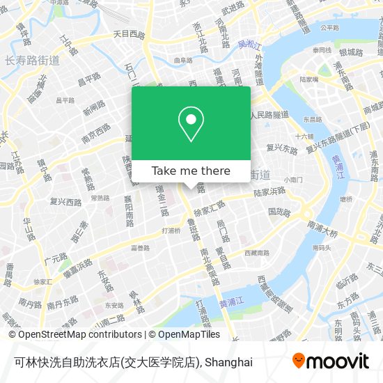可林快洗自助洗衣店(交大医学院店) map