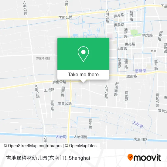 吉地堡格林幼儿园(东南门) map
