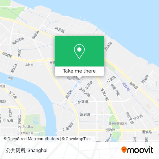 公共厕所 map