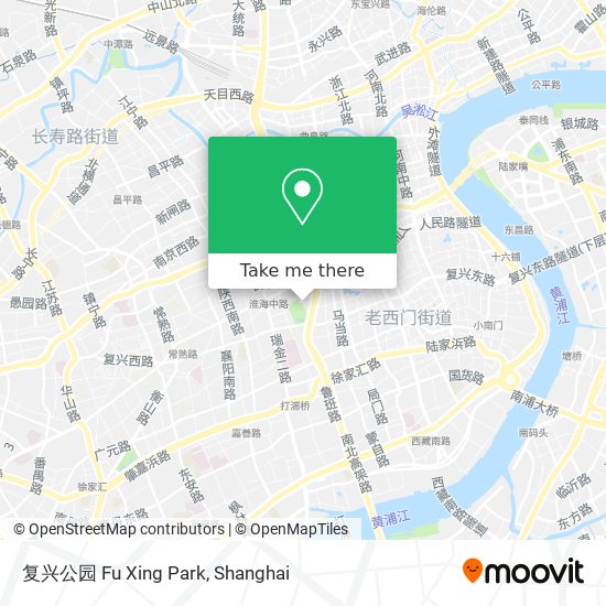复兴公园 Fu Xing Park map