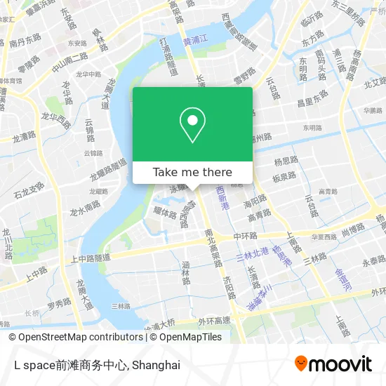 L space前滩商务中心 map