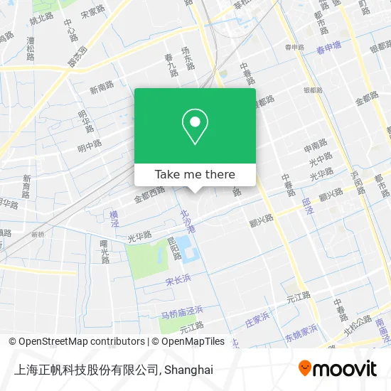 上海正帆科技股份有限公司 map