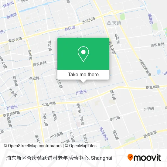 浦东新区合庆镇跃进村老年活动中心 map