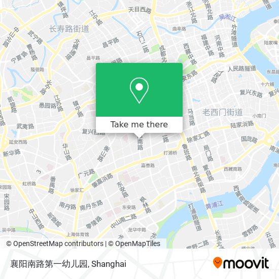 襄阳南路第一幼儿园 map