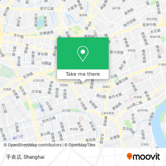 手表店 map