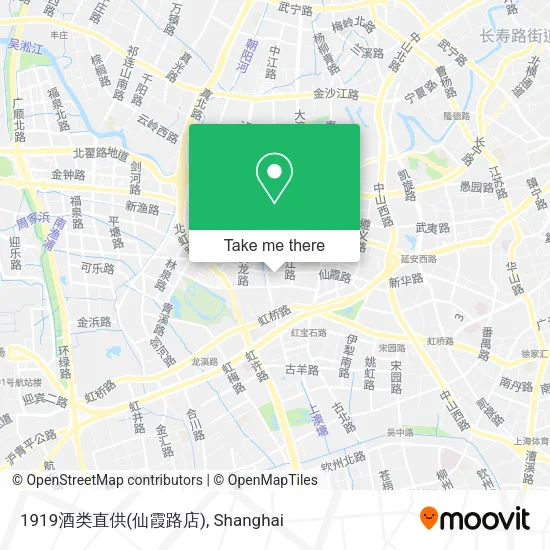1919酒类直供(仙霞路店) map