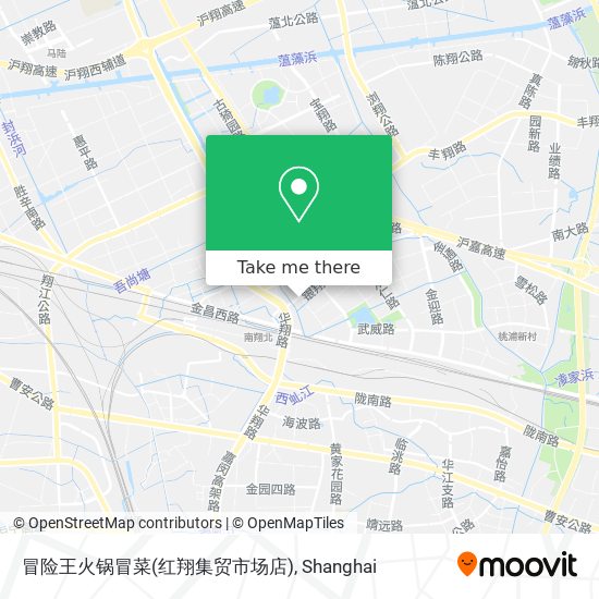 冒险王火锅冒菜(红翔集贸市场店) map