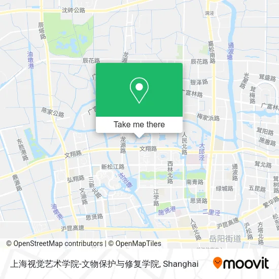 上海视觉艺术学院-文物保护与修复学院 map