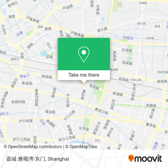 嘉城·雅颂湾-东门 map