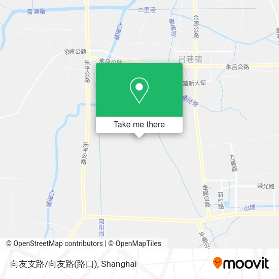 向友支路/向友路(路口) map