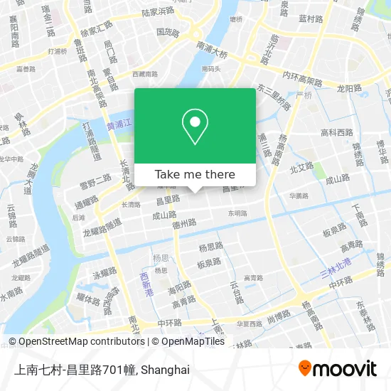 上南七村-昌里路701幢 map