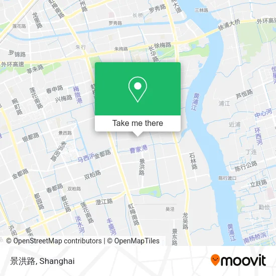 景洪路 map