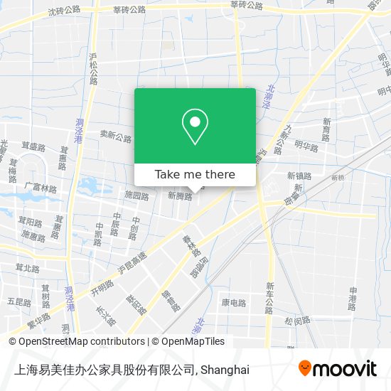 上海易美佳办公家具股份有限公司 map