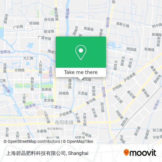 上海碧晶肥料科技有限公司 map