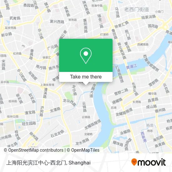 上海阳光滨江中心-西北门 map