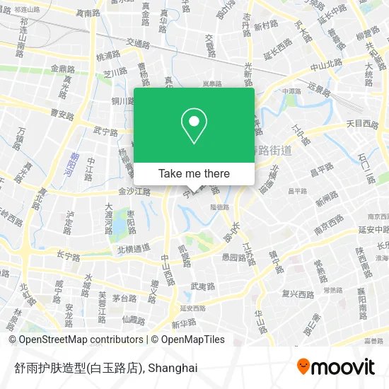 舒雨护肤造型(白玉路店) map