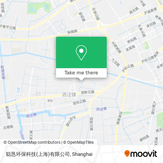 聪恳环保科技(上海)有限公司 map