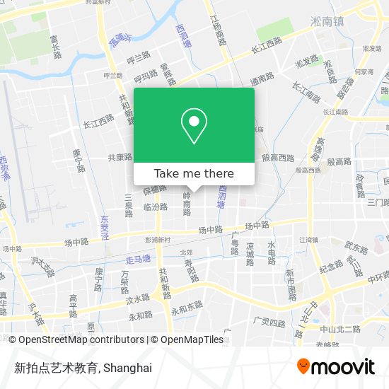 新拍点艺术教育 map
