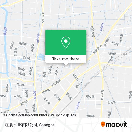 红晨木业有限公司 map