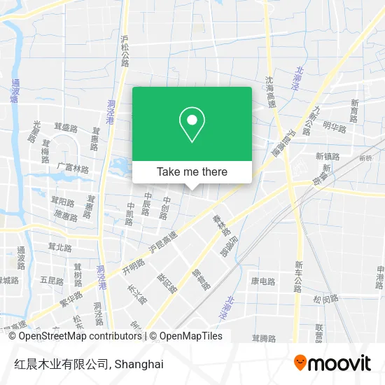 红晨木业有限公司 map