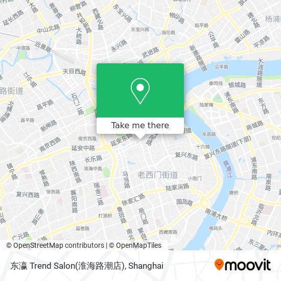 东瀛 Trend Salon(淮海路潮店) map