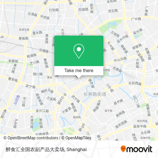 醉食汇全国农副产品大卖场 map
