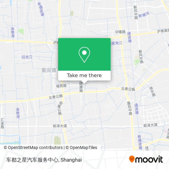 车都之星汽车服务中心 map