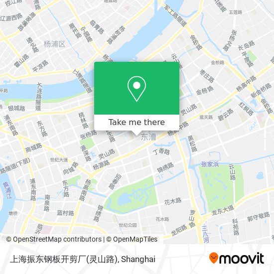 上海振东钢板开剪厂(灵山路) map