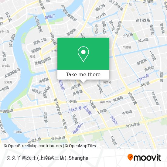 久久丫鸭颈王(上南路三店) map