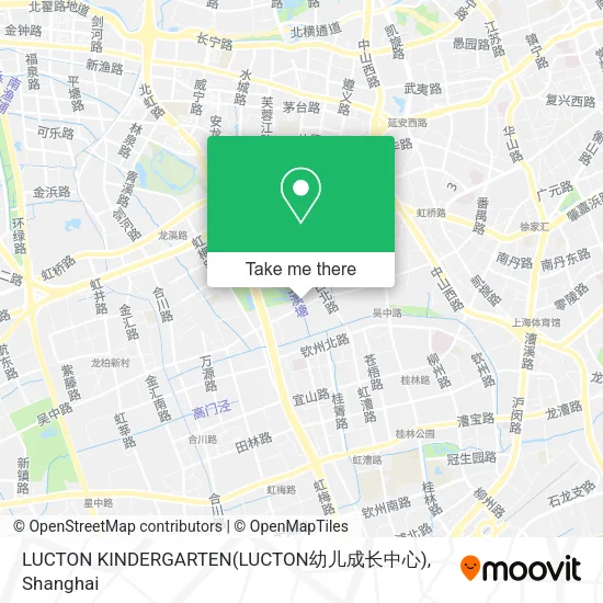 LUCTON KINDERGARTEN(LUCTON幼儿成长中心) map