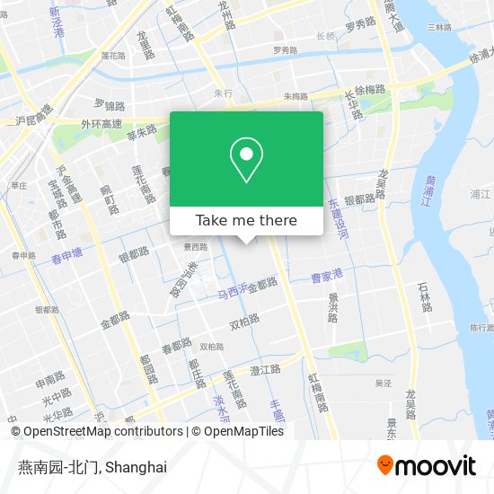 燕南园-北门 map