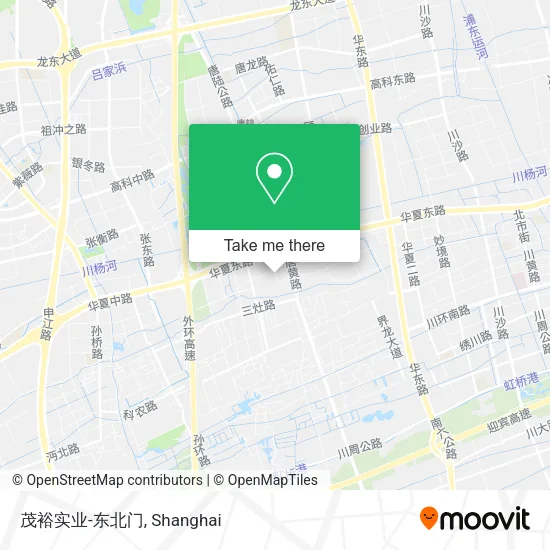 茂裕实业-东北门 map