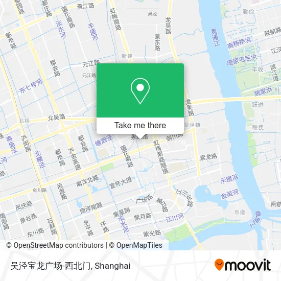 吴泾宝龙广场-西北门 map